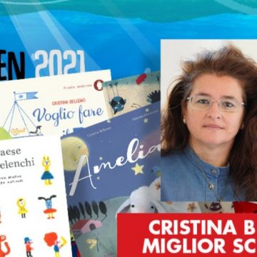 Cristina Bellemo. Premio Andersen come migliore scrittrice Cristina Bellemo. Premio Andersen come migliore scrittrice